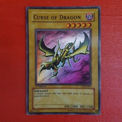 Yugioh Fluch des Drachen LOB-E053 1. Auflage