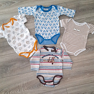 Marks and Spencer Baby Body Set 4 teilig Gr. 74/80 Snoopy Peanuts Baumwolle