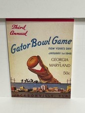 College Football Gator Bowl Georgia vs Maryland 3rd Annual Continental B13