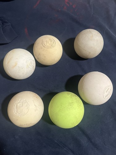 Lacrosse Ball Set Of 6 Pre-Owned