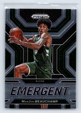 2022-23 Panini Prizm #3 MarJon Beauchamp Emergent Milwaukee Bucks