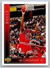 1993-94 Upper Deck Bill Cartwright #155