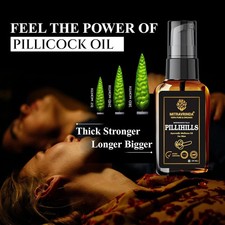 Herbal Massage Oil for Men 50ml Natural Body Wellness Relaxation Support