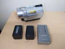Sony Handycam DCR SR300 Silver HDD Digital Camcorder 40GB NightShot Carl Zeiss