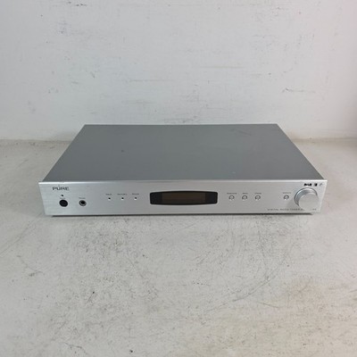 Pure DRX-701ES Digital Radio Tuner Silver DAB FM AM Hi-Fi Separate Fully Working