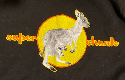Superchunk - Hyper Enough Kangaroo XL T-shirt (Here's Where The Strings Come In)