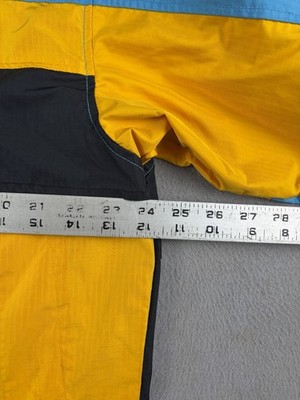 Vintage Nike ACG Windbreaker Jacket Size Large Blue Yellow Full