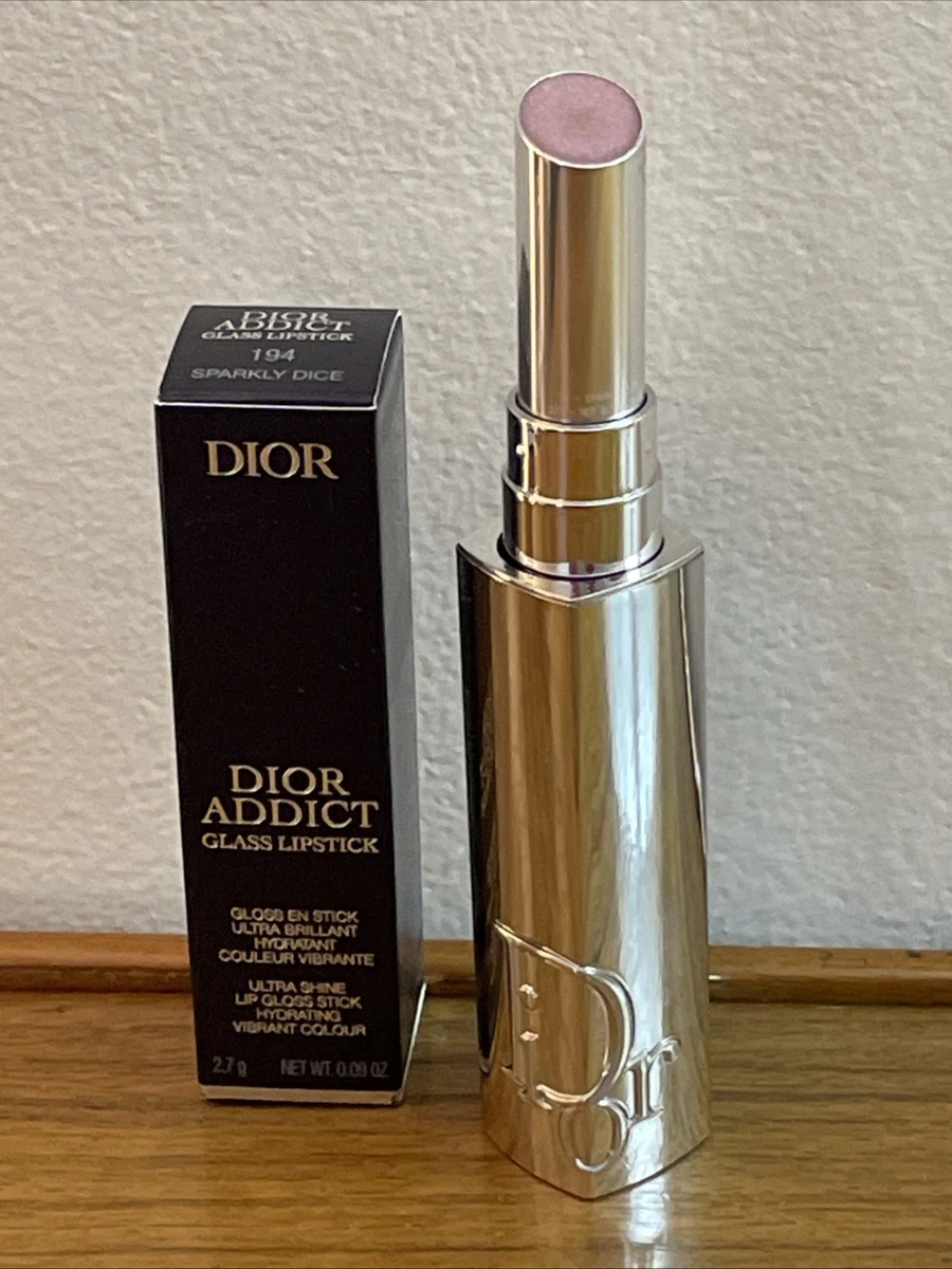 NEW Dior Addict Glass Lipstick #194 “SPARKLY DICE” New Release | eBay