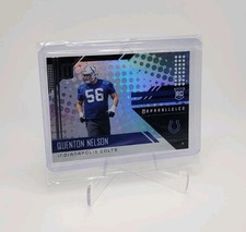 QUENTON NELSON 2018 Panini Unparalleled #300 Rookie base (B) INDIANAPOLIS COLTS