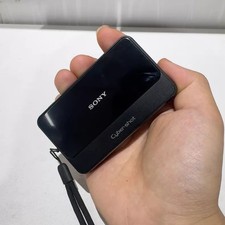 Sony CyberShot DSC-T110 16.1MP Black Digital Camera 4x Optical Zoom Touch Screen