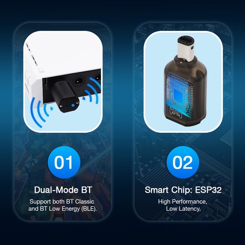 Bluetooth Game Controllers Adaptor for Console to Pro3653 - Afbeelding 2 van 7