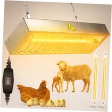 Chicken Coop Heater for Winter 400W 600W , Heat Lamp for Small Large 2 Pack