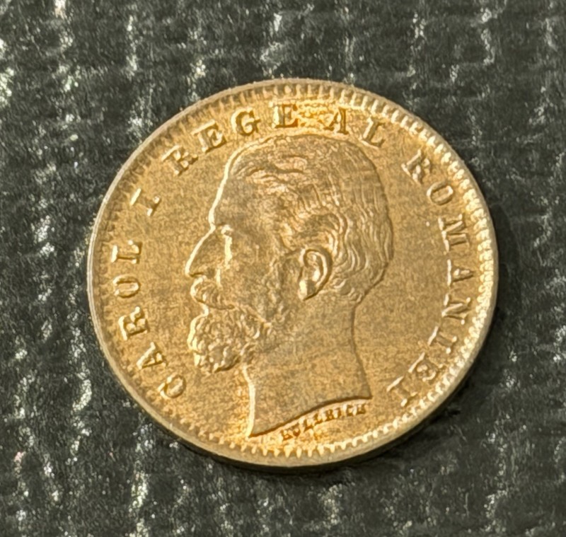 Romania 1900B Ban Coin: Carol I #2