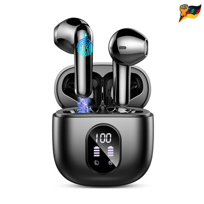 Bluetooth Headphones 5.4 In-Ear Wireless 50H ENC Noise Cancelling IP7 Waterproof