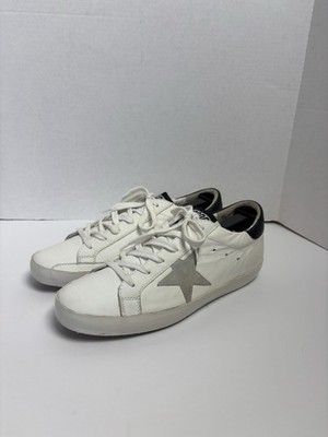 Golden Goose Superstar Low Top Sneaker Women s 39 US 9 White Leather
