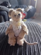 Ty Attic Treasures Minerva The Mouse, Small Plush Soft Toy, With Tags