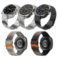 For Samsung Galaxy Watch 8 40/44mm/8 Classic 46mm Metal AdjustableStrap Bracelet