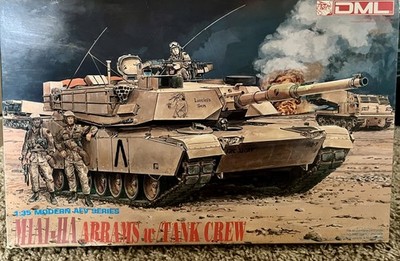Dragon Models M1A1-HA Abrams +Tank Crew Figures 1/35 Model Kit #3517