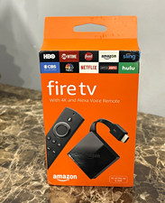 Amazon Fire TV 3rd Gen 4K HDR Streamer w/ Alexa Voice Remote, 8GB