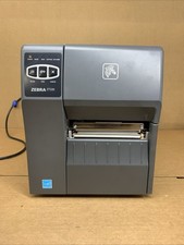 Zebra ZT220 Direct Thermal Barcode Label Printer Working w/ Power Cord/No Ribbon