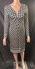 Tory Burch Dress (XS) Geometric Diamond Pattern