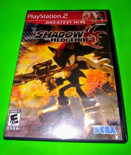 Shadow the Hedgehog PS2 Greatest Hits (PlayStation 2, Sega, Sonic, 2005) Tested