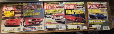 Lot of 5 Issues High Performance Pontiac Magazine 1997
