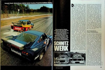 Sport Auto 02/1978 Toyota Celica Turbo Gr.5 mit 560PS besser als...?