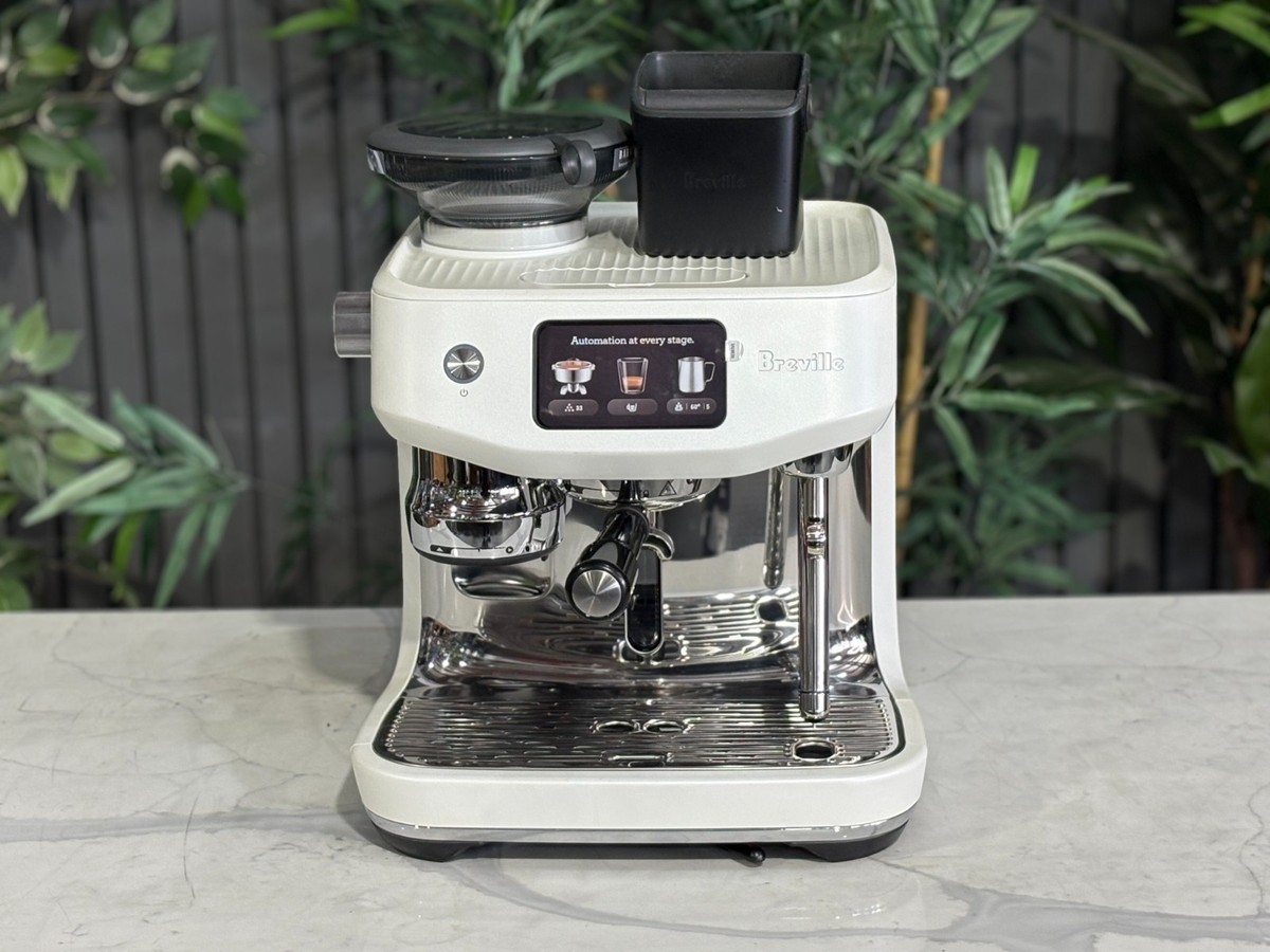 BREVILLE ORACLE JET ESPRESSO COFFEE MACHINE - NEW WHITE HOME