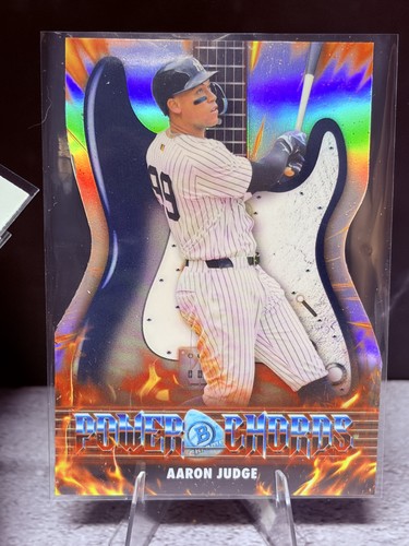 #PC-1 Aaron Judge 2026 Bowman Power Chords New York Yankees