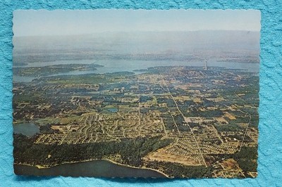 Aerial View - Bellevue, Washington - Postcard