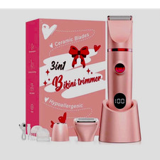 3-in-1 Women s Bikini & Body Trimmer, 3 Heads...