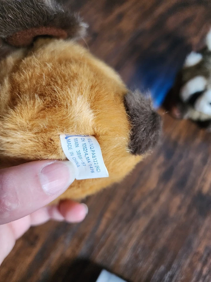 PUFFKINS by Swibco Lot Set, 1997 & 1998, Fetch Bandit Spike Chomper, Plush Toys - Image 4 of 4