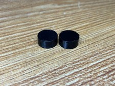 Rear Case Bumpers (2) Replacements for 1940's Smith-Corona Tweed Carying Case thumbnail