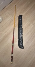 Vintage Two Piece Billiards Pool Cue 1440mm 