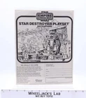 Star Destroyer Playset Instructions Manual ORIGINAL Star Wars 1980 Kenner