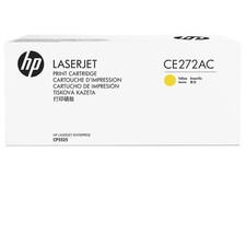 HP 650A Toner Cartridge for LaserJet Enterprise CP5525- Yellow CE272AC 