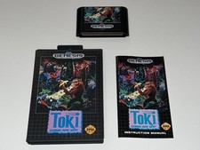 Sega Genesis Toki: Going Ape Spit (1991) CIB Complete w/ Case & Manual