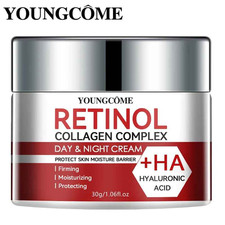 Retinol Collagen Facial Moisturizing Cream, Deep Hydration for Dry Aging Skin UK