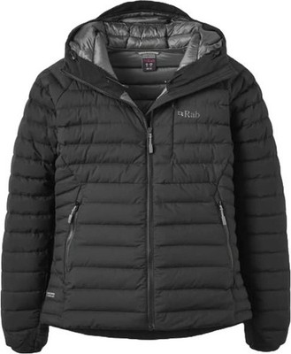 Rab Microlight Windstopper Hoody Women's Winter Jacket, Black, X-Large