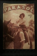 PARASOL MAGAZINE October 1935 French Glamour Cinema Magazine Spanking the