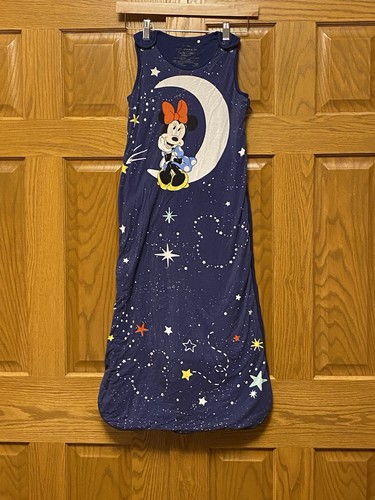 littlesleepies Minnie Mouse Sleeping Bag 18-36 Months Blue Stars & Space Theme