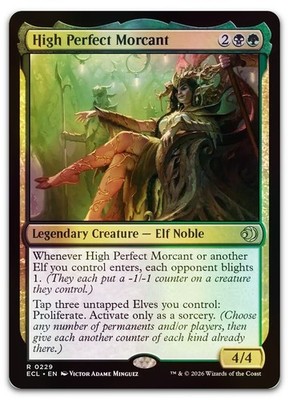 High Perfect Morcant #229 (Foil) (NM) Lorwyn Eclipsed ECL Magic MTG
