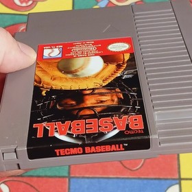 Tecmo Baseball & MLB (Nintendo NES) Authentic  Games Lot