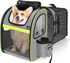 Pet Carrier Backpack, Large Cat Carrier Backpack Hold up to 22 Lbs, Expandable C