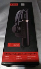 9joy Qo8 Gimbal Stabilizer  Selfie Stick Tripod. Portable Stabilizer 