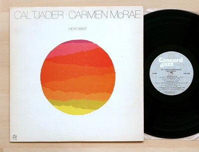 Cal Tjader & Carmen McRae - Heat Wave 1982 LP US Concord Jazz CJ-189 + OIS Mint