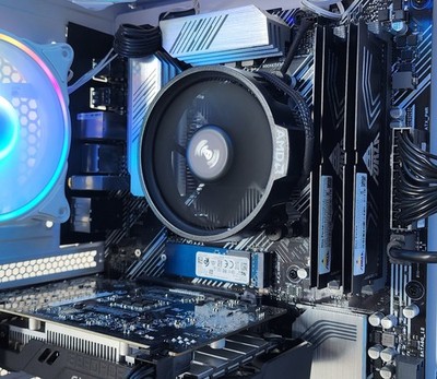 Gaming PC Ryzen 5 5600G 16GB RAM 256GB SSD+1TB HDD GTX 1650 4GB
