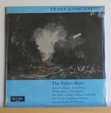 SEALED: Haydn - The Nelson Mass - Stahlman, Willcocks - Argo ZRG 5325 1962 UK