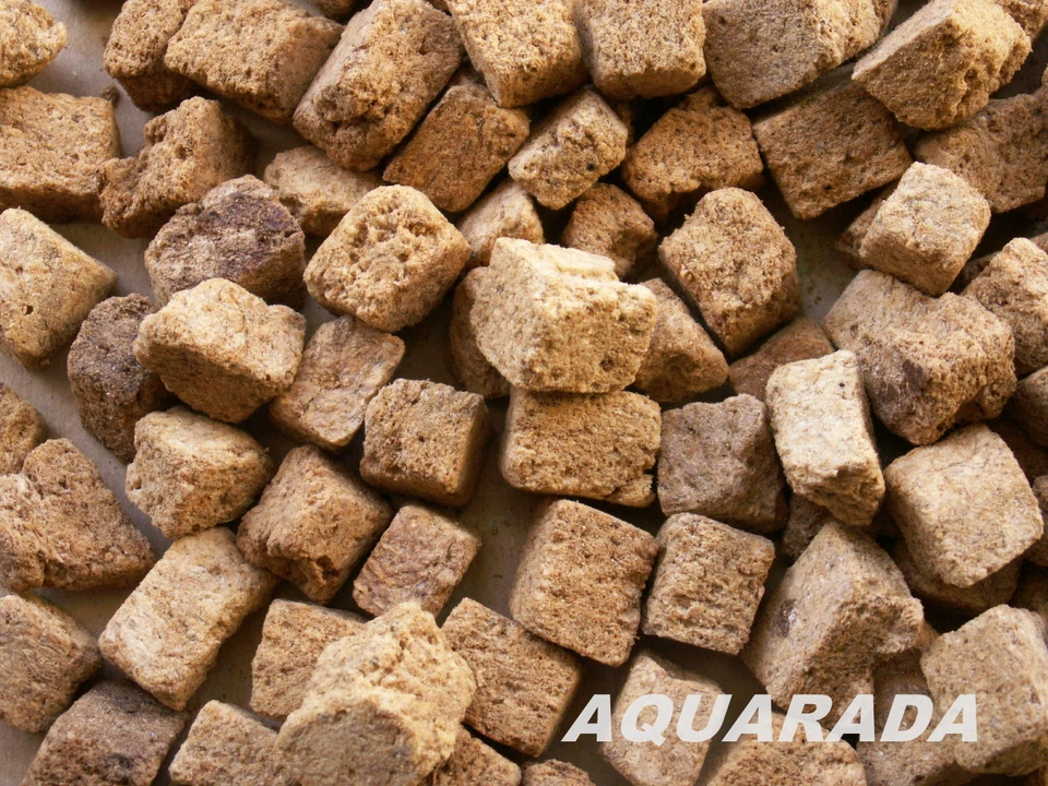 AQUARADA Brine Shrimps 500ml Artemia Würfel Fischfutter Aquarium